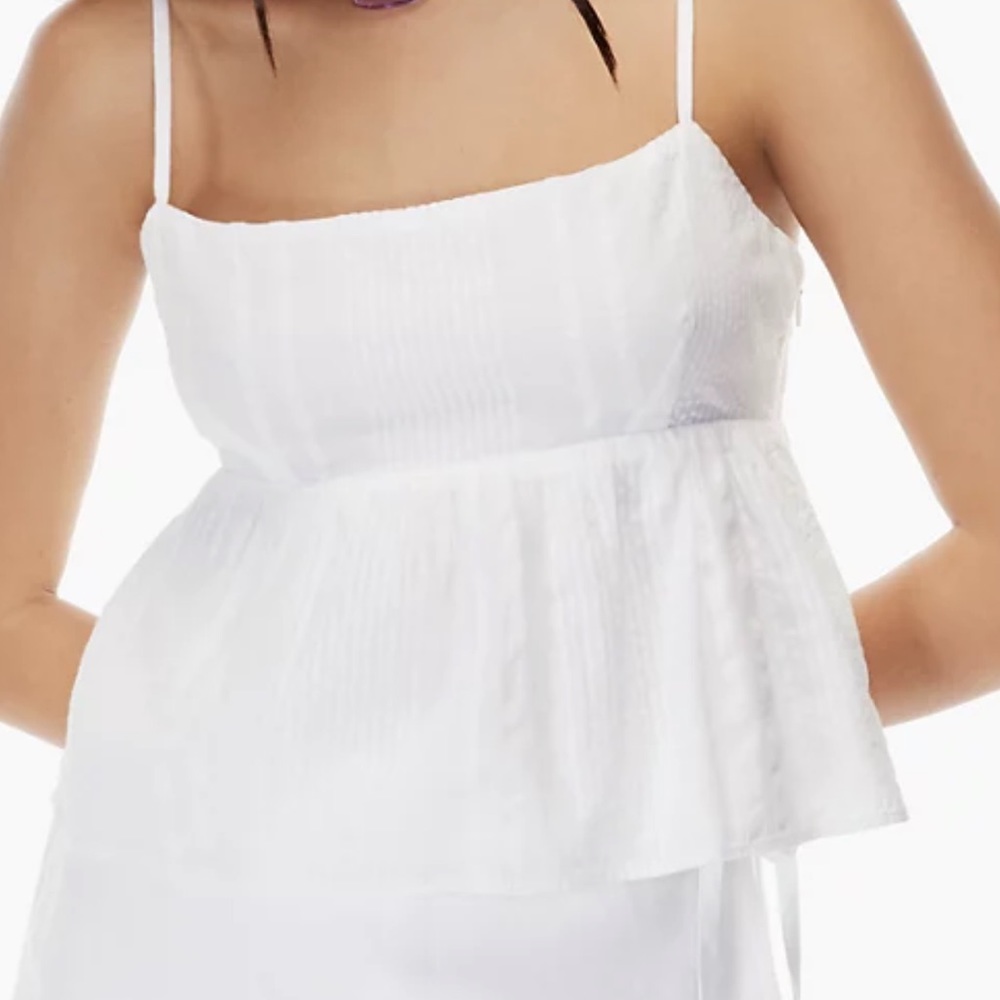 Aritzia White Tank